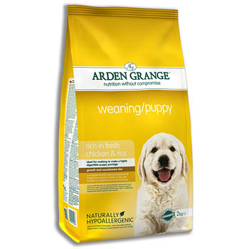 Image arden Grange Сухой корм для маленьких щенков с курицей и рисом Weaning&Puppy (6 кг)