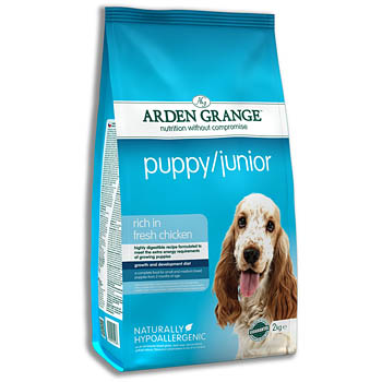 Image arden Grange Сухой корм для щенков всех пород с курицей Puppy&Junior (6 кг)