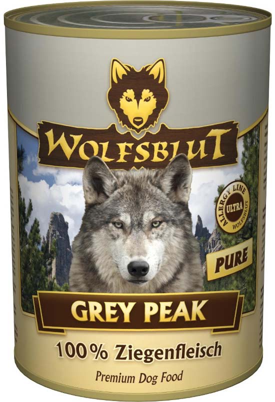 Image wolfsblut Консервы для собак со 100% мясом дикой козы &quot;Седая Вершина&quot; Grey Peak PURE (395 г)