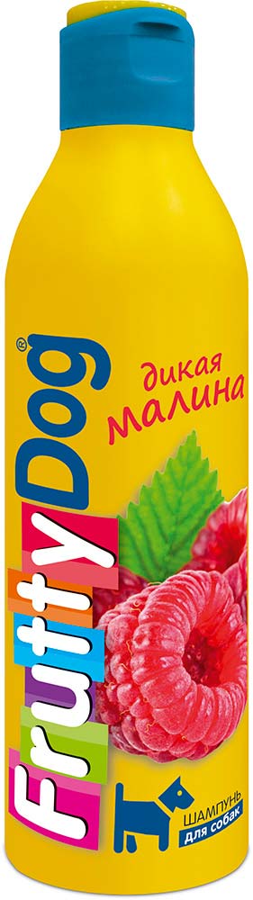 Image агроветзащита Шампунь для собак &quot;Дикая малина&quot; FruttyDog (250 мл)