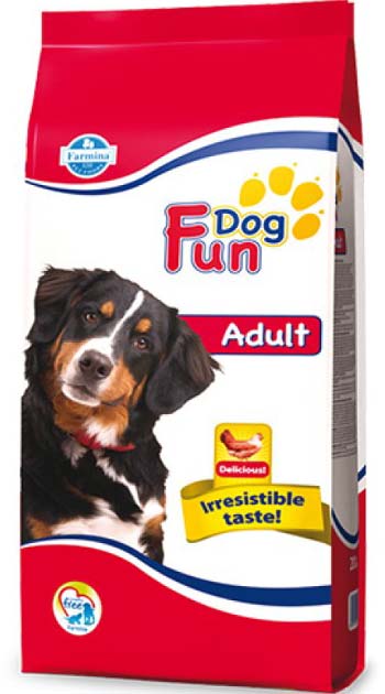 Image farmina FUN DOG Сухой корм для взрослых собак Adult (10 кг)