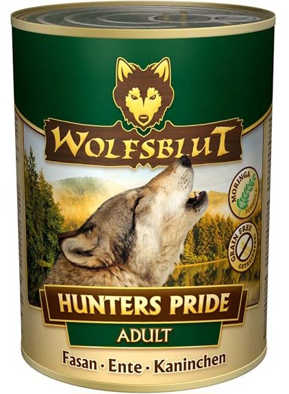 Image wolfsblut Консервы для собак с фазаном, уткой и кроликом &quot;Гордость охотника&quot; Hunters Pride (395 г)