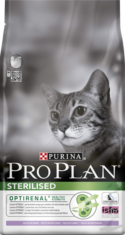 Image purina Pro Plan Сухой корм для стерилизованных кошек с индейкой Sterilised Turkey (10 кг)