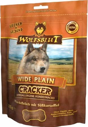 Image wolfsblut Крекеры для собак с мясом буйвола и тыквой &quot;Черное болото&quot; Cracker Black Marsh (225 г)