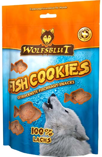 Image wolfsblut Печенье для собак с лососем Cookies Lachs (150 г)