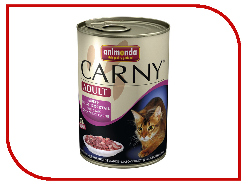 Image корм Четвероногий Гурман Мясное ассорти с кроликом 340g для кошек 41701