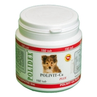 Image polidex Multivitum plus Добавка для собак для профилактики авитаминозов 300 таб. арт. 1.924