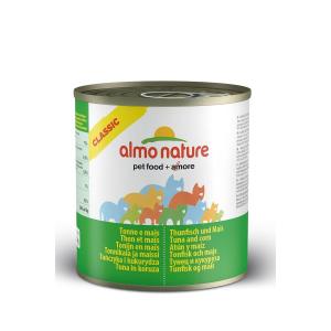 Image almo Nature Classic Tuna and Corn - 12 шт х 280 г