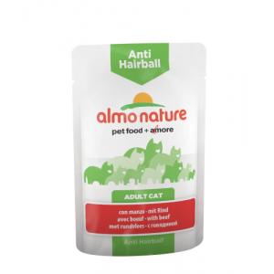 Image almo Nature Functional Adult Cat Anti-Hairball with Beef