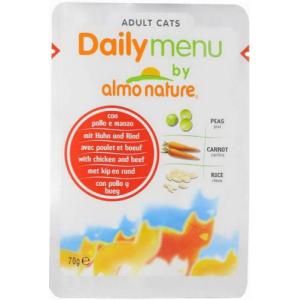 Image almo Nature Daily Menu Adult Cat Chicken & Beef