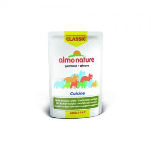 Image almo Nature Classic Adult Cat Cuisine Tuna Fillet & Seaweed