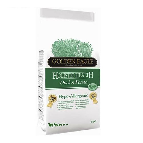 Image golden Eagle Сухой корм для собак с уткой и овсянкой Holistic Duck with Oatmeal Formula 22/13 (12 кг)