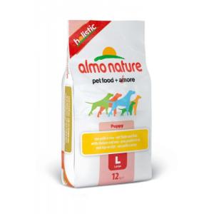 Image almo Nature Holistic Large Puppy & Chicken 12 кг