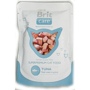 Image brit Care Паучи для кошек с тунцом Tuna (80 г)