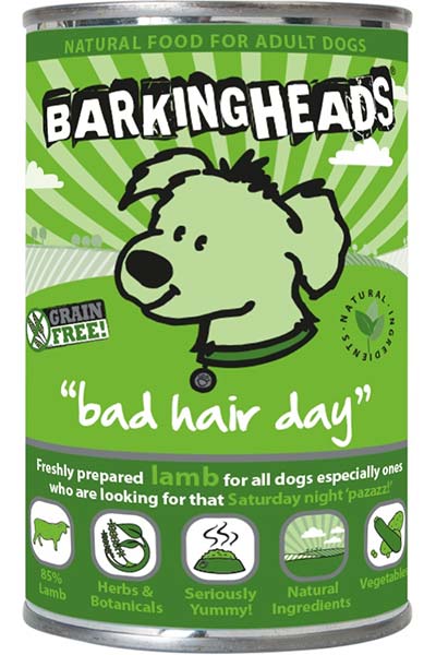 Image barking Heads Консервы для собак с ягненком &quot;Роскошная шевелюра&quot; Bad Hair Day (банка) (400 г)