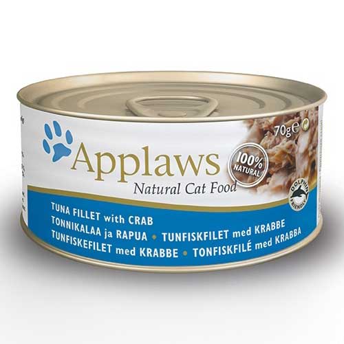 Image applaws Консервы для кошек с тунцом и крабовым мясом Cat Tuna&Crab (70 г)