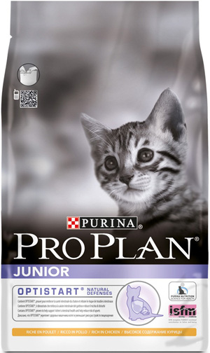 Image purina Pro Plan Сухой корм для котят с курицей и рисом Junior Chicken&Rice (0,4 кг)