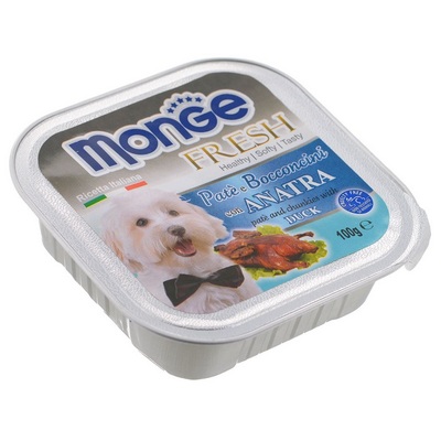 Image monge Консервы для собак с уткой Fresh (100 г)