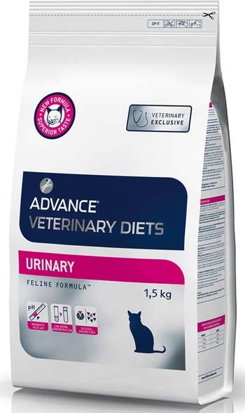 Image advance Veterinary Diets Сухой корм для кошек при мочекаменной болезни Urinary (8 кг)