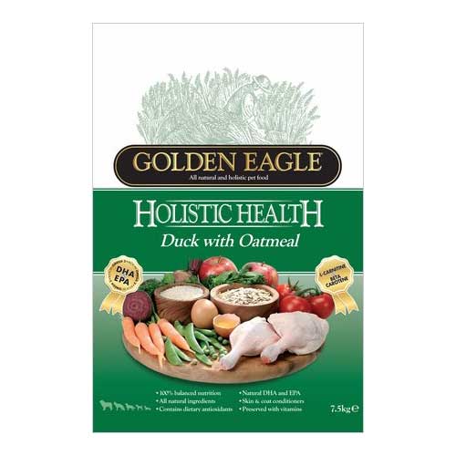 Image golden Eagle Сухой корм для собак с уткой и овсянкой Holistic Duck with Oatmeal Formula 22/13 (2 кг)