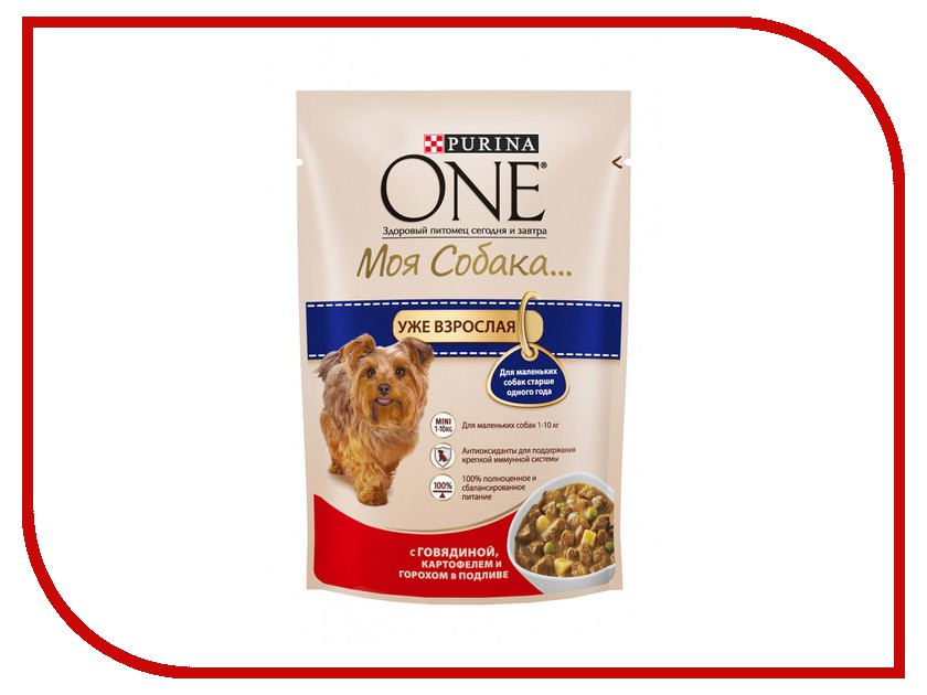 Image корм Petibon 100% Meat Говядина в желе 240g для собак