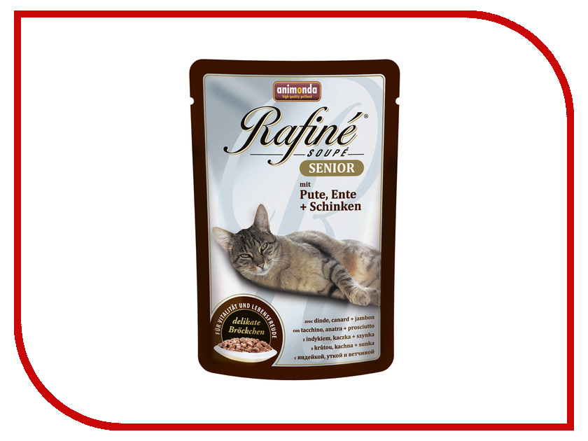 Image корм Мнямс Пир охотника Утка/Кролик/Дичь 100g 703089 для кошек