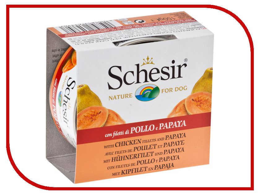 Image cesar консервированный корм в форме куриного филе с тыквой и шпинатом для взрослых собак - 100 г