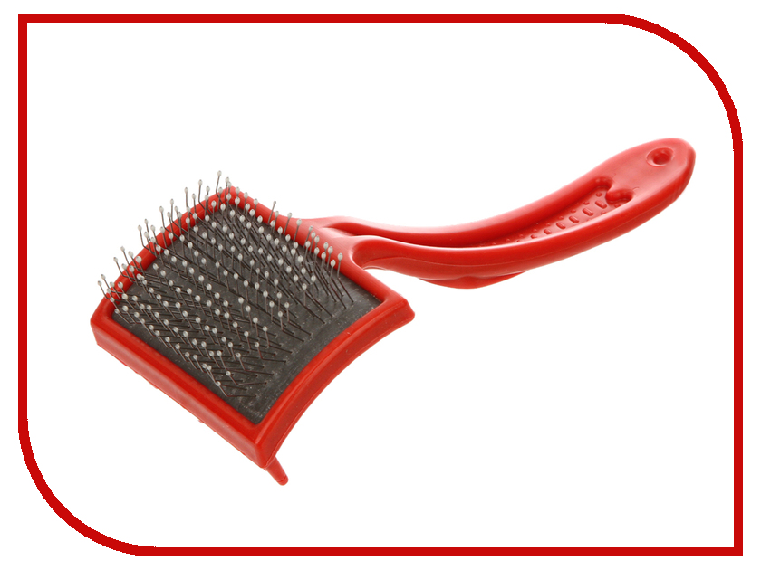 Image расческа для животных JW Grip Soft Slicker Brush Small - Soft Pin JW65011