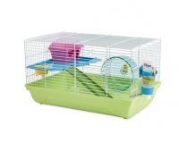 Image ferplast CRICETI 9 DECOR Клетка для хомяков (белая) 46x29,5x23 см. арт. 290.57009469