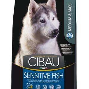 Image farmina Cibau Sensitive Fish Medium & Maxi корм для собак 12 кг