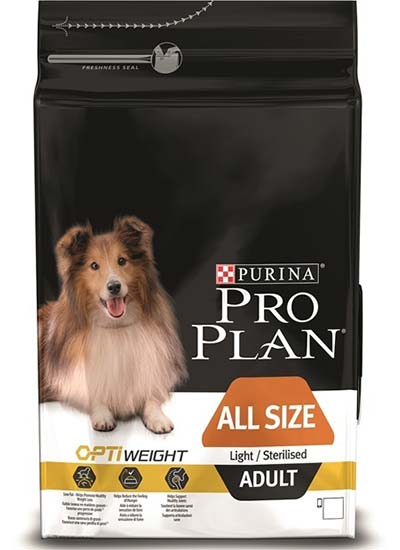 Image purina Pro Plan Сухой корм для взрослых собак с чувствительной кожей и желудком с лососем и рисом Medium Adult Sensitive Skin Opti Derma (14 кг)