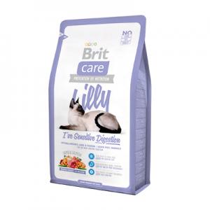 Image brit Care Cat Lilly Sensitive Digestion беззерновой корм, для кошек с чувствительным пищеварением 2 кг