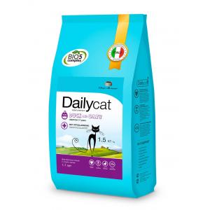 Image dailycat Adult Duck and Oats сухой корм для взрослых кошек с уткой и овсом - 3 кг