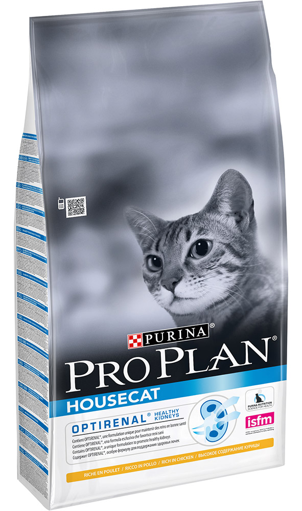 Image сухой корм для кошек Purina Pro Plan HouseCat Feline Chicken 10 кг