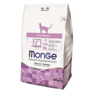 Image monge Cat Natural консервы для кошек тунец с курицей и креветками 80 гр х 24 шт.