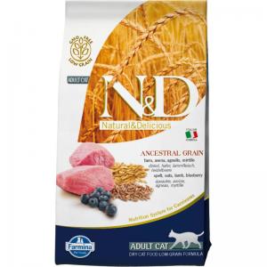 Image farmina N&D Low Grain Cat Lamb & Blueberry Adult - 1,5 кг