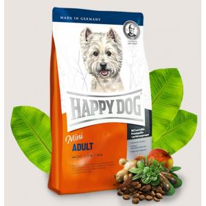 Image сухой корм Happy Dog Supreme Fit & Well Adult Mini для взрослых собак мелких пород с птицей и лососем - 4 кг