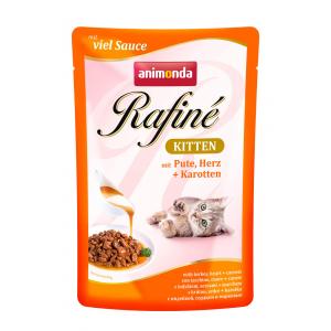 Image animonda Паучи Rafine Soupe Kitten с индейкой, сердцем и морковью для котят 100 г х 12 шт