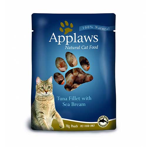 Image applaws Паучи для кошек с тунцом и морским окунем Cat Tuna&Seabream Pouch (70 г)