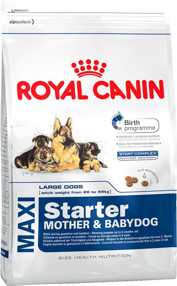 Image сухой корм для собак Royal Canin Maxi Starter Mother & Babydog 4 кг