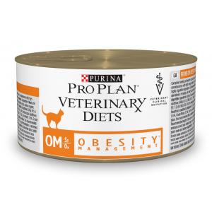 Image purina Pro Plan Veterinary diets OM ST/OX OBESITY MANAGEMENT для кошек при ожирении - 195 гр х 24 шт