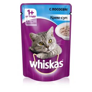 Image whiskas крем-суп рагу с индейкой 1+
