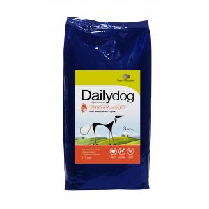 Image dailyDog Adult Medium and Large Breed с индейкой и ячменем - 12 кг