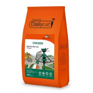 Image dailycat Adult Hairball Turkey and Rice сухой корм для взрослых кошек для вывода шерсти из желудка с индейкой и рисом - 10 кг