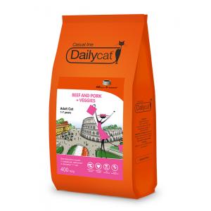 Image dailycat Adult Duck and Oats сухой корм для взрослых кошек с уткой и овсом - 1.5 кг