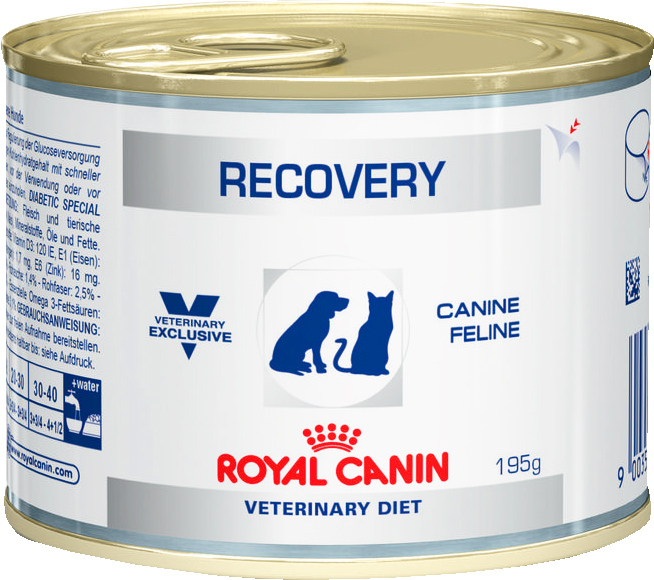 Image влажный корм Royal Canin Recovery Canin/Feline диета для кошек 0,195 кг