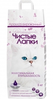 Image prettyCat Супер Белый комкующийся наполнитель для кошачьего туалета 5л. / 4,2кг. арт. 17.510