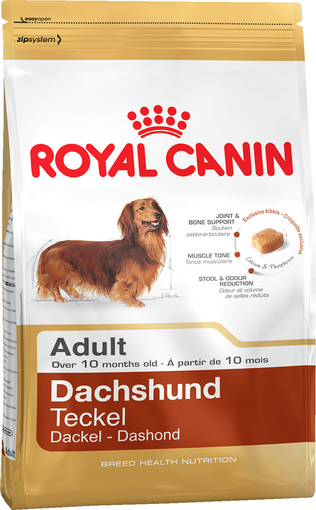 Image сухой корм для собак Royal Canin Dachshund Adult 7,5 кг