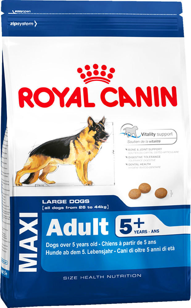 Image сухой корм для собак Royal Canin Maxi Adult 5+ 15 кг