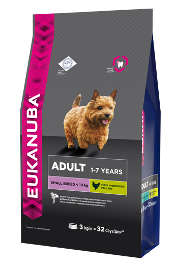 Image сухой корм для собак Eukanuba Adult Small Breed 3 кг